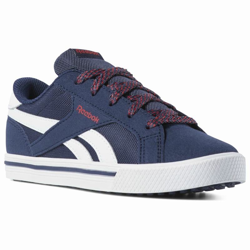 Reebok Royal Complete 2l Tenisky Chlapcenske - Námornícka Modrá/Biele/Červené FE8827VI